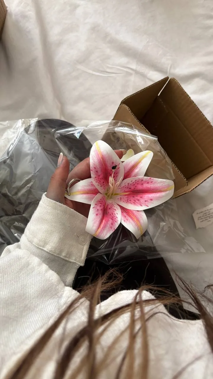 چارم بگ لیلیوم صورتی